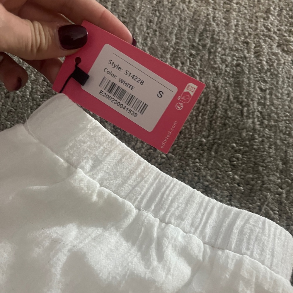 New Edikted White Maxi Skirt - Picture 6 of 6